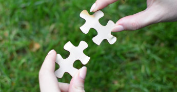 Photo of jigsaw pieces