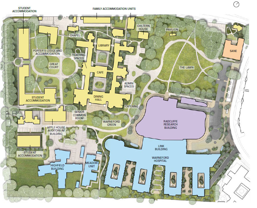 Proposed site plan